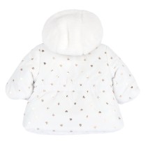 Giubbotto Chicco bianco reversibile con cappuccio 87852