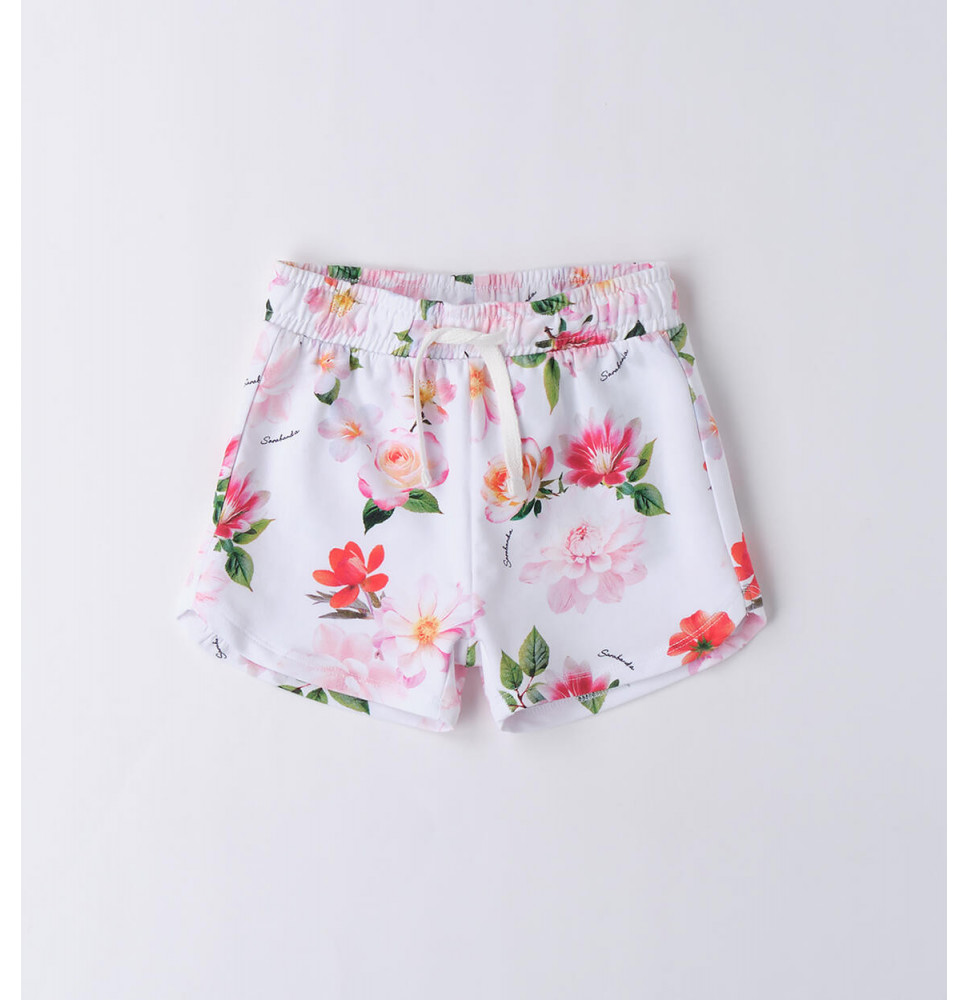 Pantaloncino Sarabanda Bimba Bianco B221