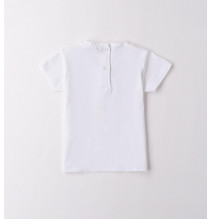 Maglietta Sarabanda Bimba Bianca B213