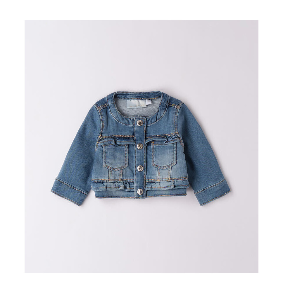 Giubbotto in jeans Minibanda Bimba B756