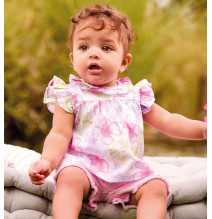 Pantaloni corti Minibanda Bimba Rosa B736