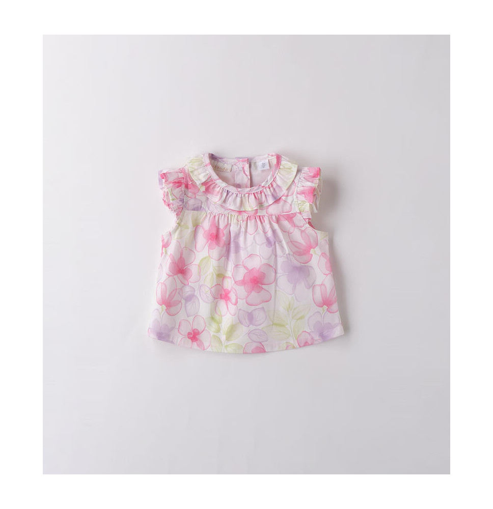 Camicia Minibanda Bimba Bianca B701