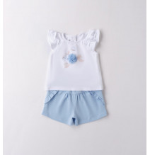 Completo Minibanda Bimba Bianco B750