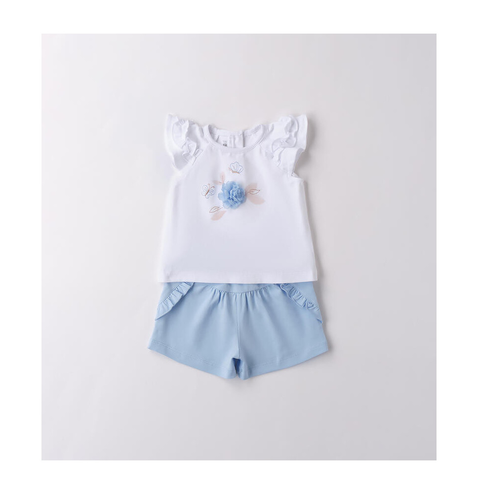 Completo Minibanda Bimba Bianco B750