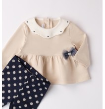 Completino Minibanda Beige per neonata 0863A73500
