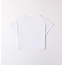 Maglietta Sarabanda Ragazza Bianca  B446