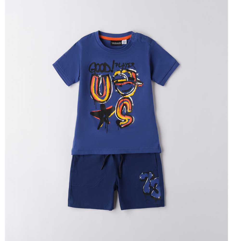 Completo Sarabanda Bimbo Blu B102