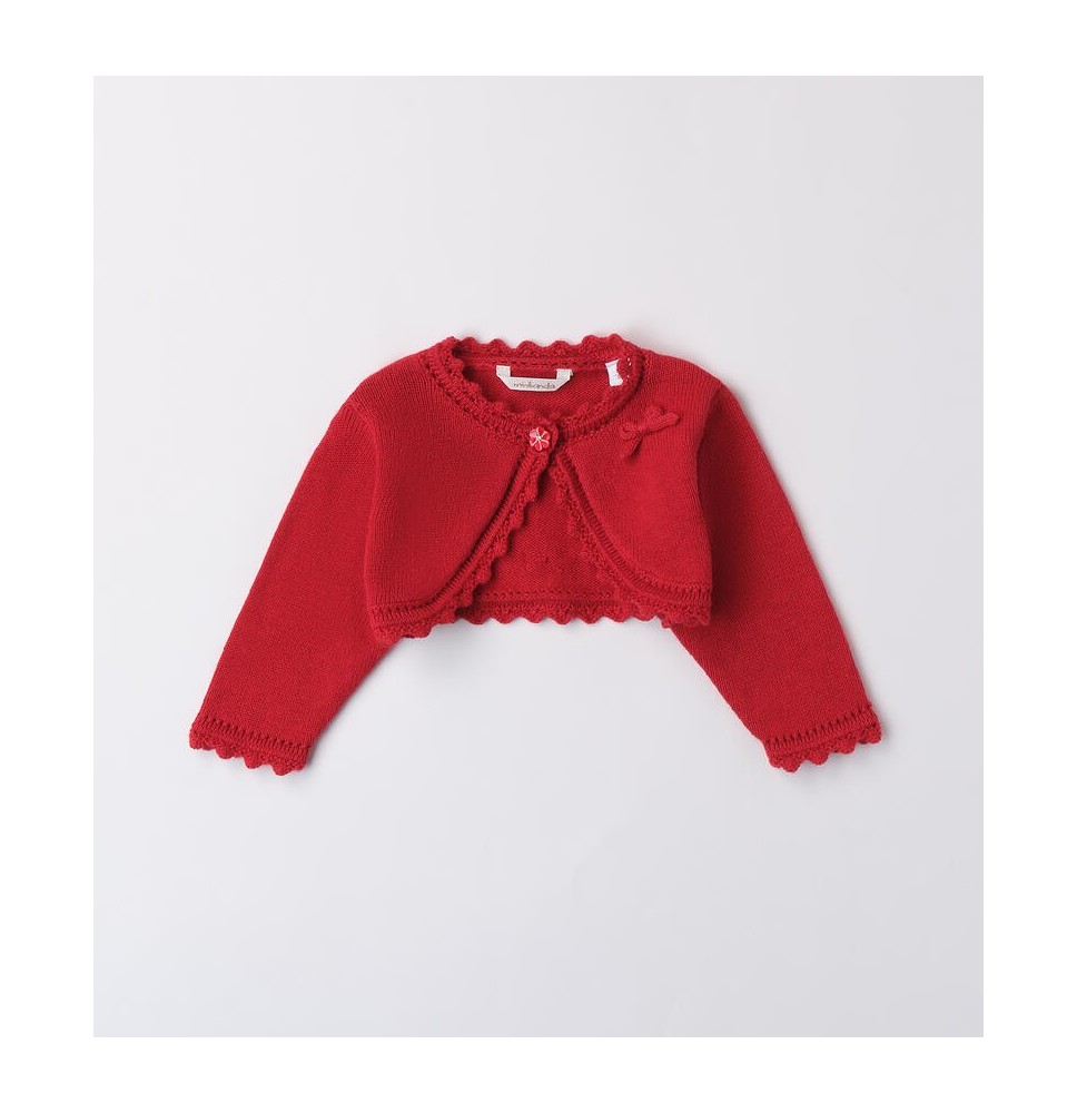 Cardigan Minibanda Rossa per bimba A742