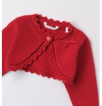 Cardigan Minibanda Rossa per bimba A742
