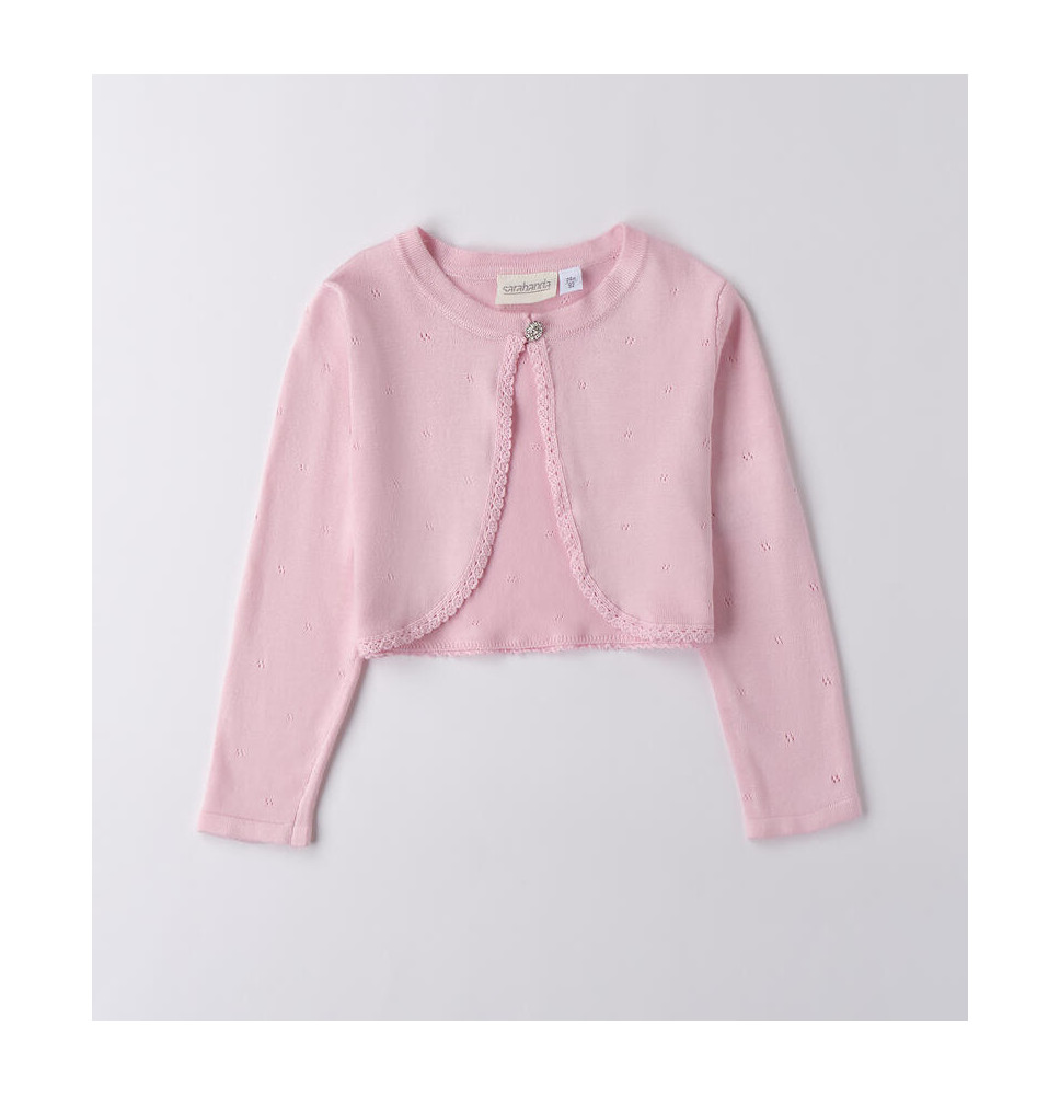 Coprispalle elegante Sarabanda Bimba Rosa B333