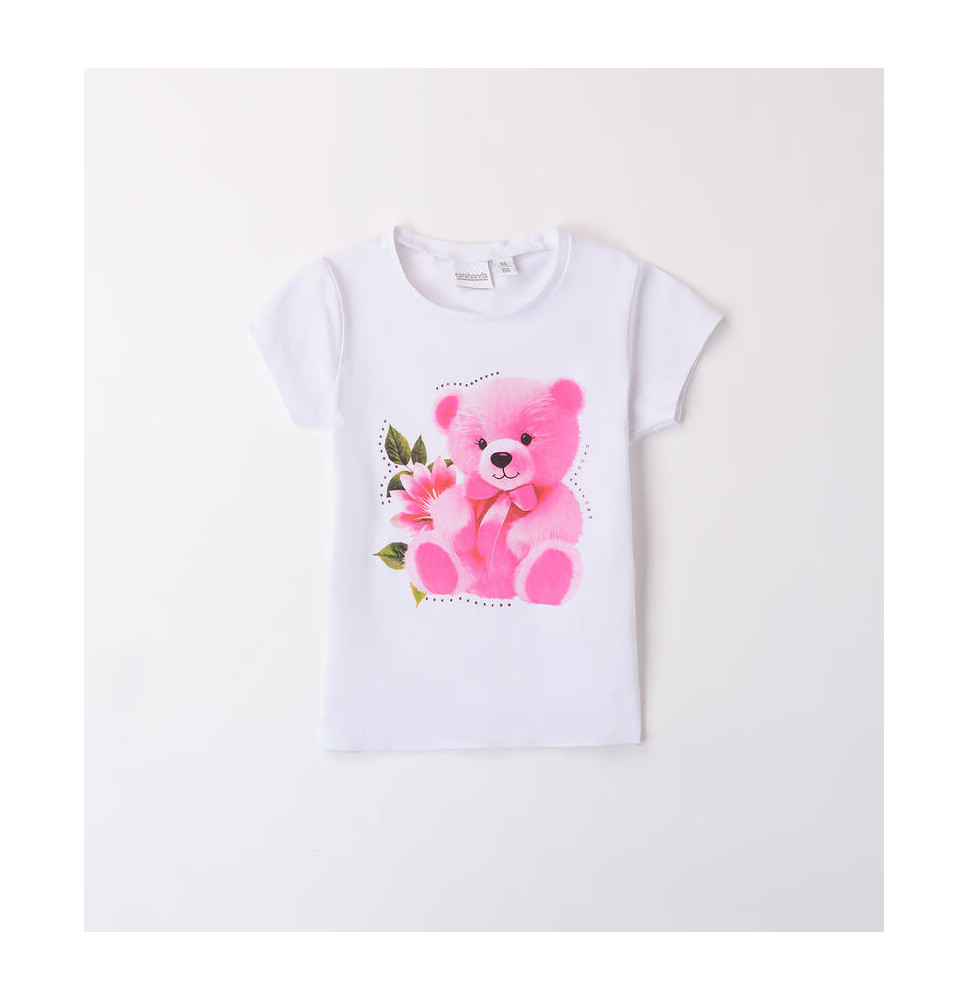 Maglietta Sarabanda Bimba Bianca B208