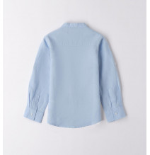 Camicia Coreana Sarabanda Bimbo Azzurra  B043