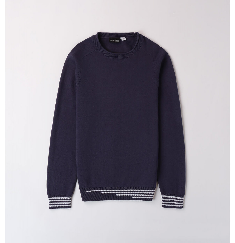 Maglioncino Sarabanda Ragazzo Blu B620 Maglioncino Sarabanda Ragazzo Blu B620