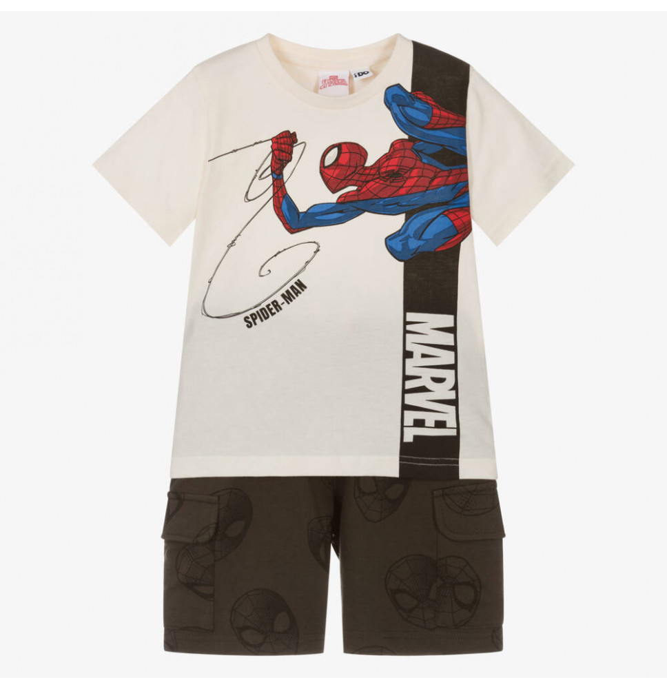 Completo iDO Marvel Spiderman Bimbo Avorio B303