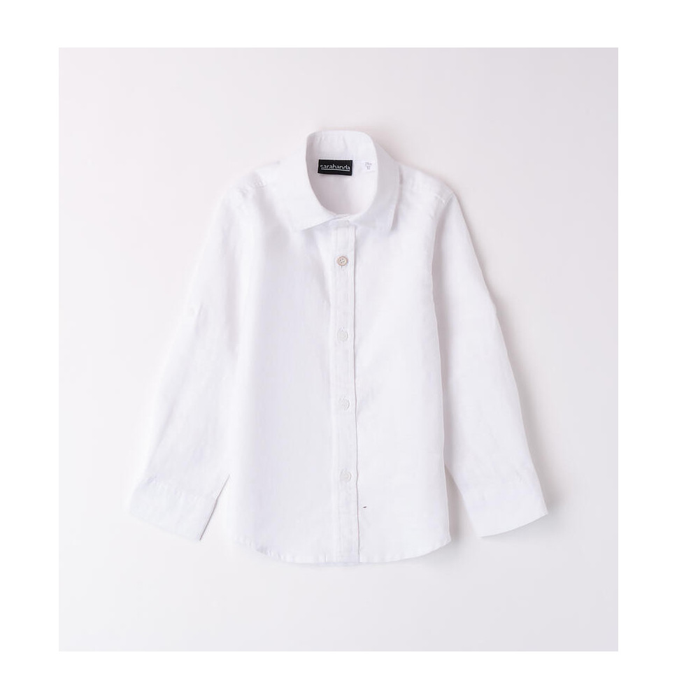 Camicia Sarabanda Ragazzo Bianca B656