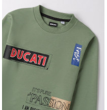 Felpa Ducati Bimbo Verde Militare B62200
