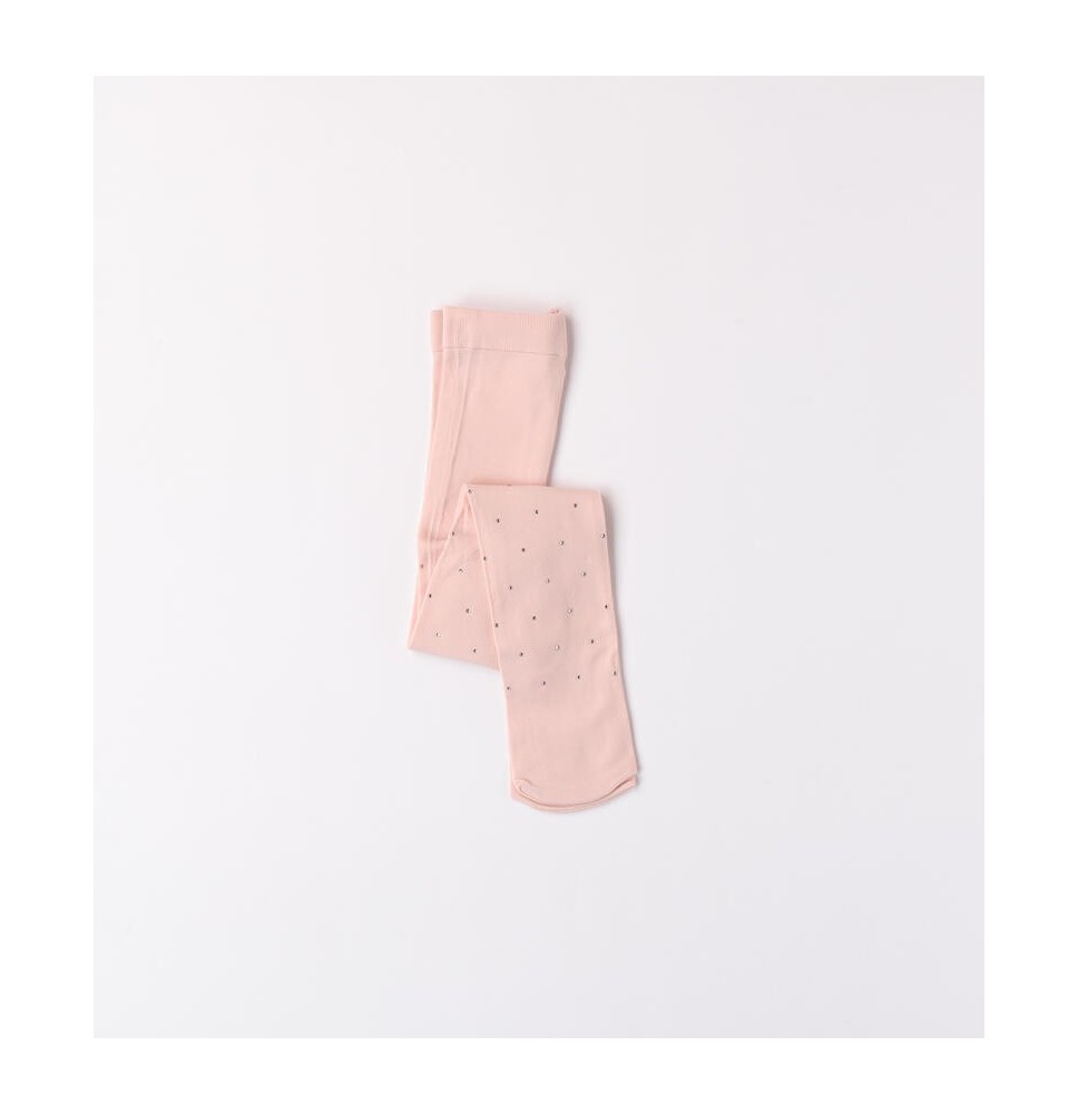Collant Sarabanda Rosa per bambina A849