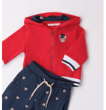 Completo Minibanda neonato Rosso B654
