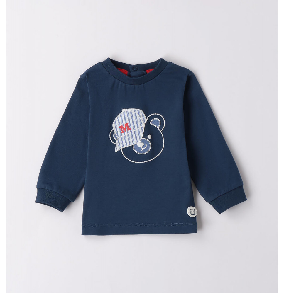 Maglietta Minibanda Neonato Blu B612