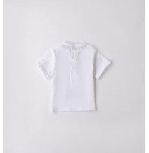 Maglietta Minibanda Neonato Bianca B613