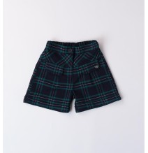 Shorts Sarabanda Blu eleganti bambina  A247