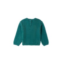 Maglione Sarabanda verde bambina A204