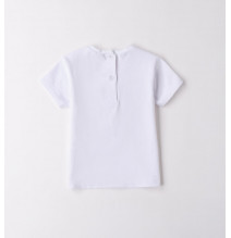 Maglietta Sarabanda Bimba Bianca B316