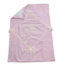 Coperta Carrozzino Teneri & Belli  sfoderabile Rosa TC156