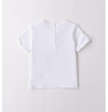 Maglietta Sarabanda Bimba Bianca B307