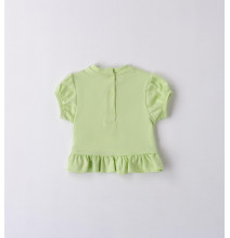 Maglietta Minibanda Neonata Verde B726