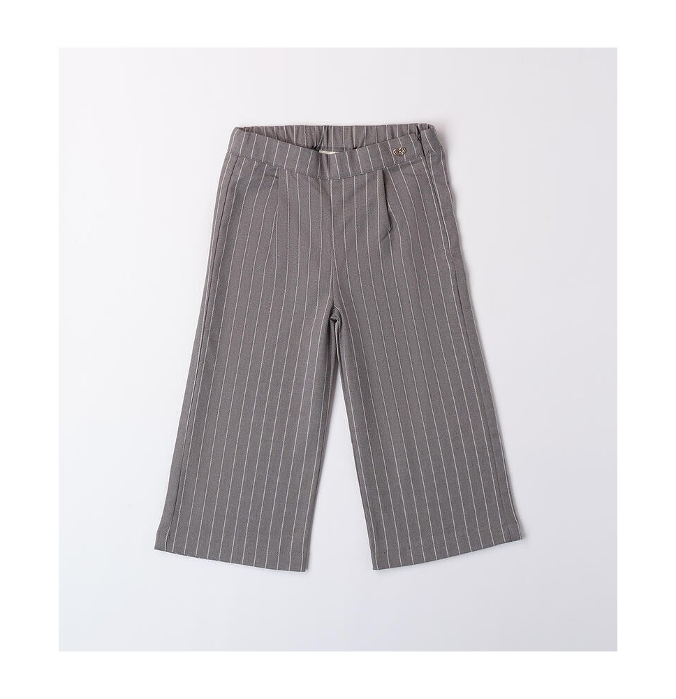 Pantaloni Sarabanda Grigio a zampa bambina A254
