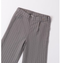 Pantaloni Sarabanda Grigio a zampa bambina A254