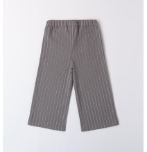 Pantaloni Sarabanda Grigio a zampa bambina A254