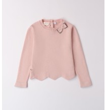 Pullover Sarabanda Rosa per bambina  A209