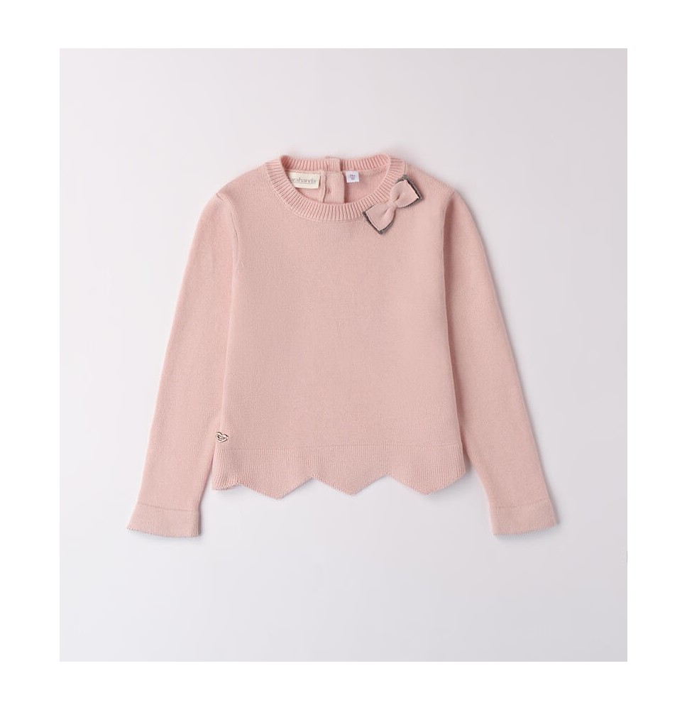 Pullover Sarabanda Rosa per bambina  A209