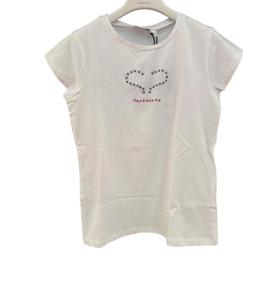 Maglietta sarabanda Ragazza Bianca 8425