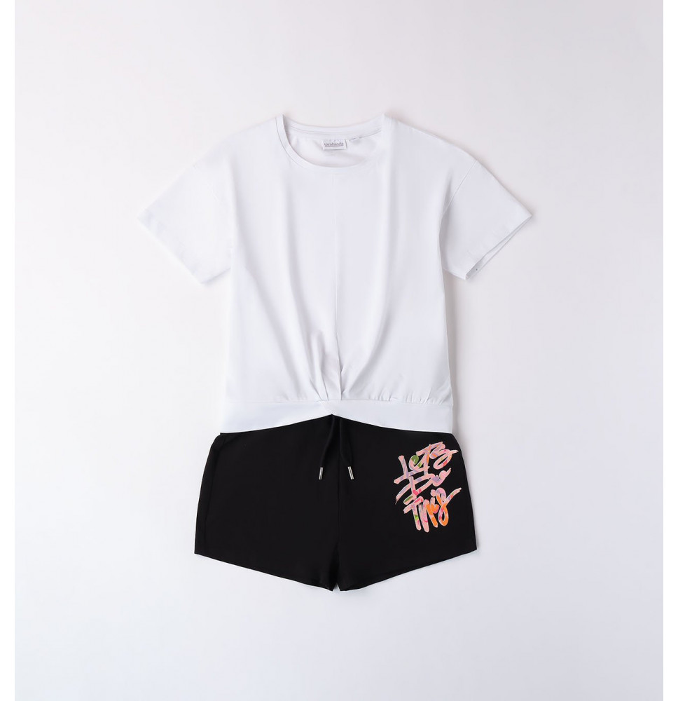 Completo Sarabanda Ragazza Bianco 8144