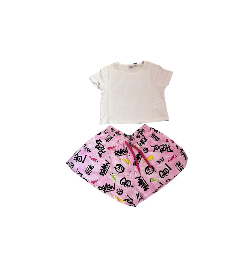 Completo Sarabanda Ragazza Bianco 8146