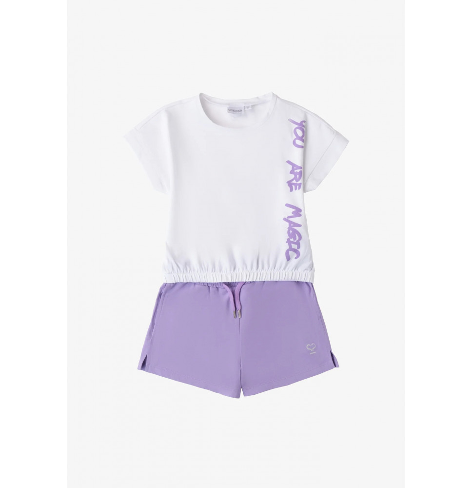 Completo Sarabanda Ragazza Bianco 8145