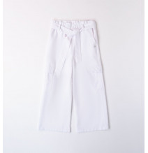 Pantalone Sarabanda Beige o Bianco ragazza 8438