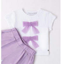 Completo Sarabanda Bambina Lilla 8351