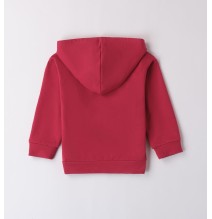 Felpa Sarabanda Bordeaux bambina con orsi A300