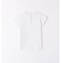 Maglietta Sarabanda Bimba Bianca 8208