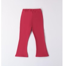 Leggings Sarabanda Bordeaux per bambina A326