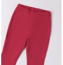 Leggings Sarabanda Bordeaux per bambina A326