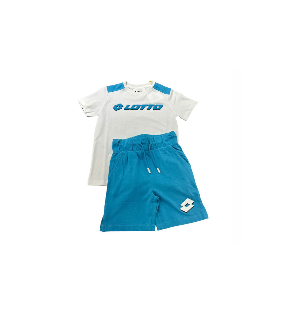Completo Lotto Ragazzo Verde o Azzurro LT0139
