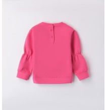 Felpa Sarabanda Fucsia bambina A304