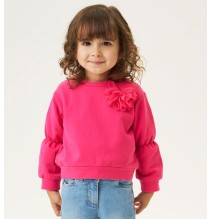 Felpa Sarabanda Fucsia bambina A304