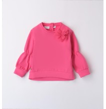 Felpa Sarabanda Fucsia bambina A304