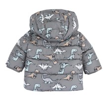 Giubbotto Chicco Grigio  fantasia con cappuccio staccabile 87846